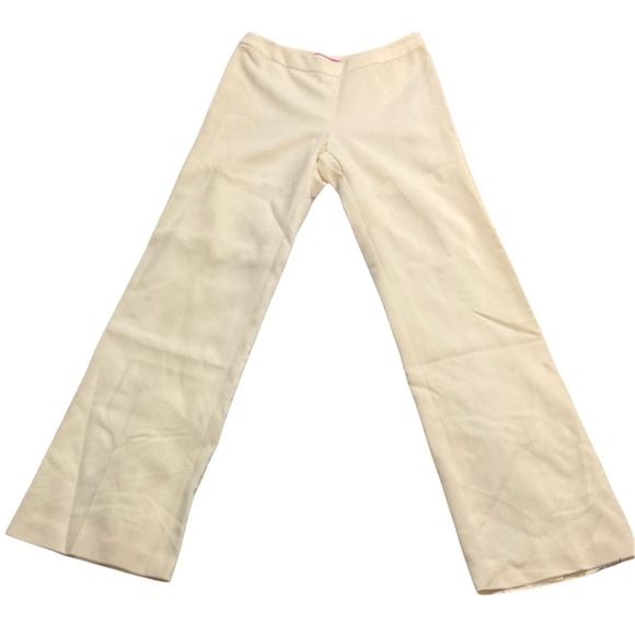 Vintage 1990’s Emanuel UngaroParis Cream Tailored Trousers EU 36